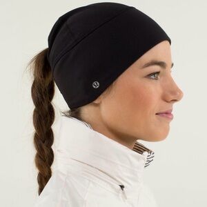 Lululemon Black Beanie